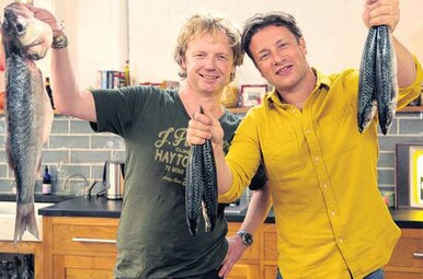 Bart van Olphen en Jamie Oliver Miniatuurvoorbeeld