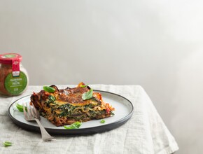 Vegetarische lasagne Miniatuur