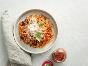 Klassieke spaghetti bolognese Miniatuur