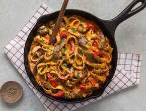 pasta Stroganoff