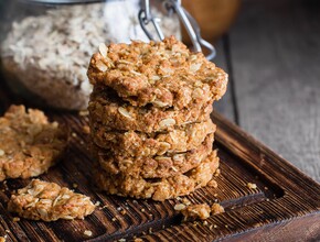 vegan havermoutkoekjes met banaan