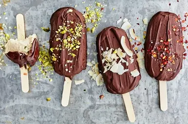 Chocolade-ijsjes 