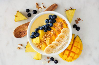 smoothiebowl banaan 