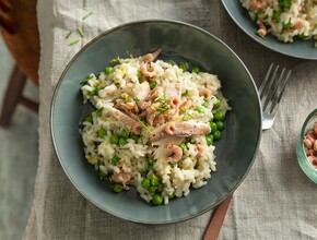 risotto garnalen