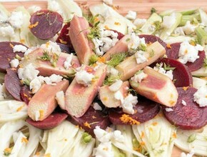 rabarbersalade