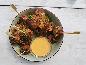 Gehaktballen BBQ Street