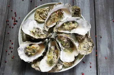 gepocheerde oesters