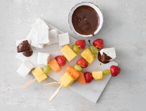Chocolade fontijn met Marshmellows