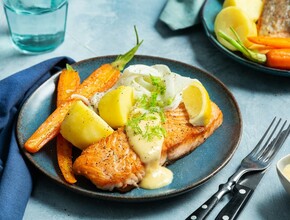 venkel en zalm