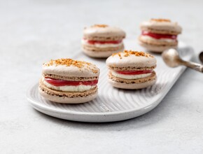 Cheesecake-Macarons