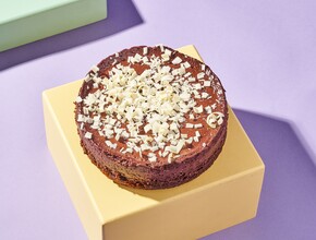 Glutenvrije chocoladecake met ganache
