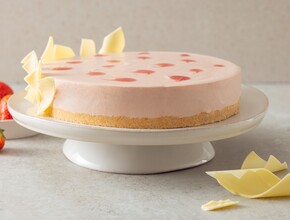 No Bake Aardbeien Cheese Cake