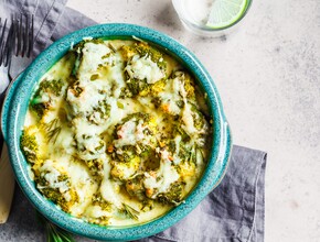 broccoli-stamppot met kaas en spek