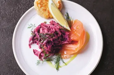 One-pan Wonders kerst Blini's met gerookte zalm