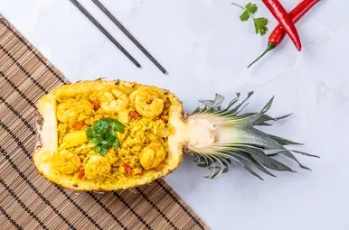 Pineapple fried rice