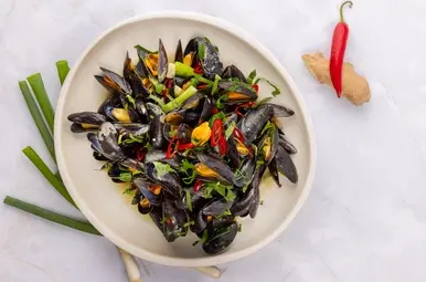 Eveline'sAsianFavourites: Mosselen 