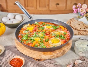 Snel met Miljuschka shakshuka 