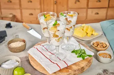 Snel met Miljuschka eton mess met banaan en ananas