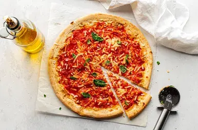 Plantaardige pizza