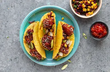 Taco’s met gefrituurde bloemkool