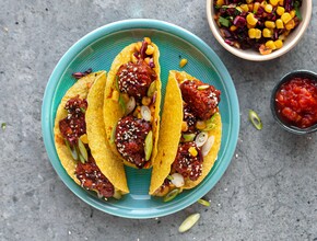 Taco’s met gefrituurde bloemkool