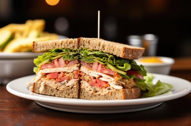 Volkorenclubsandwich