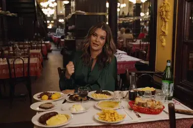 Dineren in een restaurant