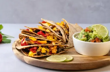 Volkoren quesadillas uit het programma Lekker Snel!