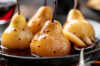 stoofpeertjes in witte wijn