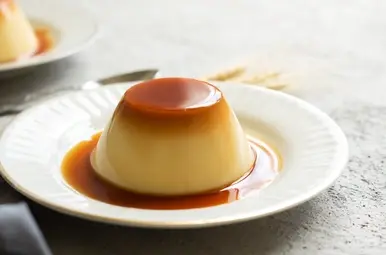Traditionele crème caramel