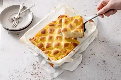 Appel-puddingcake