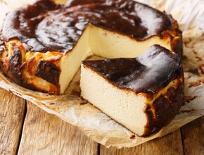 verbrande spaanse cheesecake