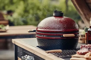 kamado schoonmaken