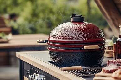 kamado schoonmaken