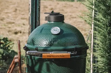 big green egg bbq schoonmaken
