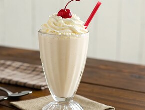 pina colada milkshake