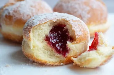 gevulde donut