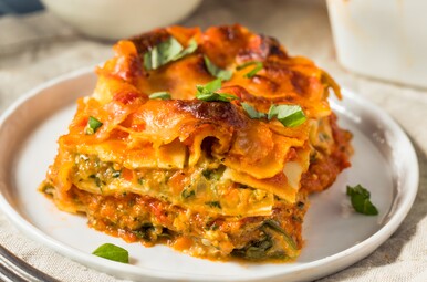 pompoenlasagne