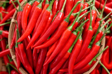 rode peper