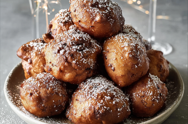 Vegan oliebollen