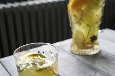 huisgemaakte ijsthee