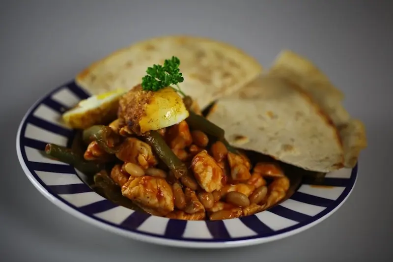 Snelle Hollandse roti