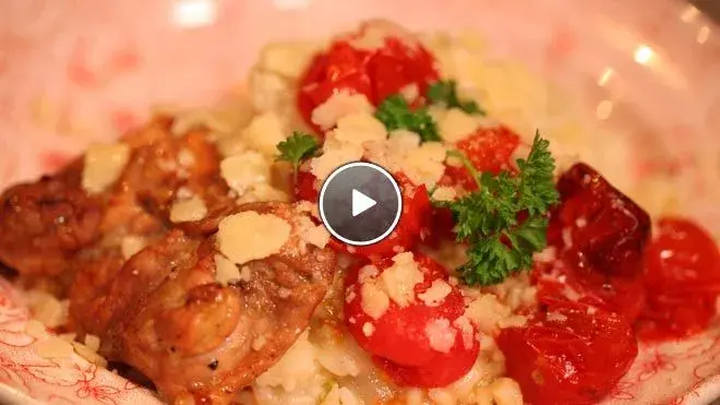 Zacht voor de buikjes venkelrisotto