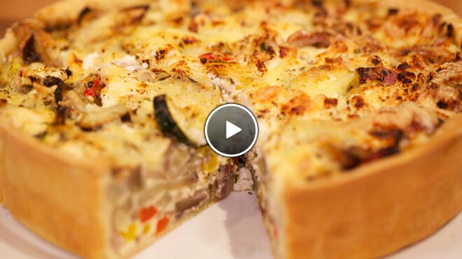 Provencaalse Quiche Met Geroosterde Groente 24kitchen