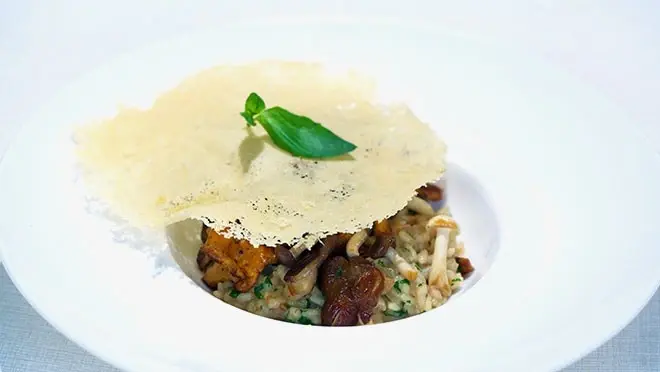 Verborgen risotto