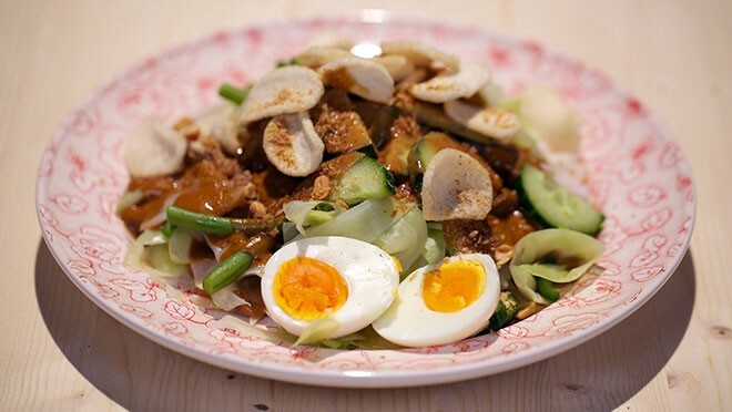 Rijst met gado gado - 24Kitchen