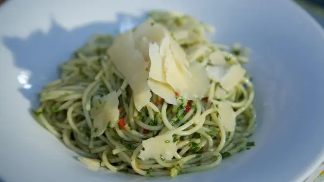Spaghetti aglio olio