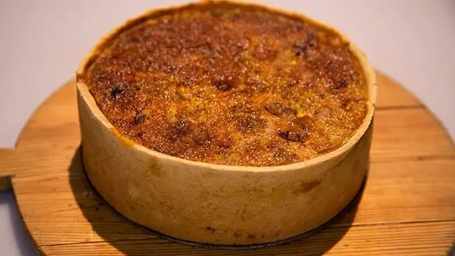 Tikka masala quiche