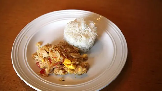 Ackee and saltfish