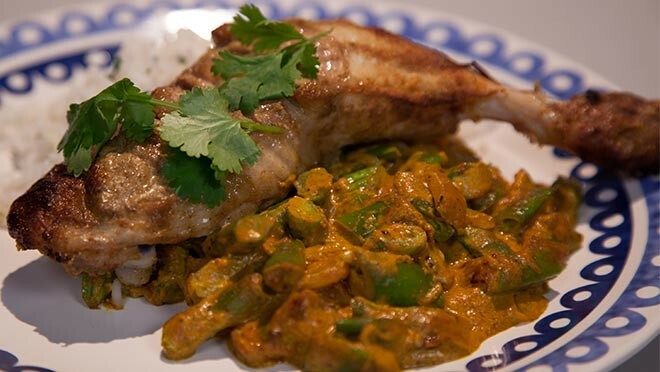 silvia colloca kip indiase spekbonen met kip tandoori recept 24kitchen silvia colloca kip indiase spekbonen met kip tandoori recept 24kitchen
